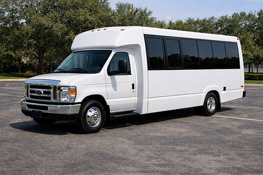 18-passenger minibus available for charter in Spokane Valley, WA