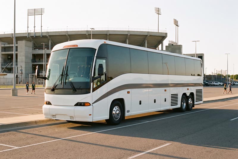 Sports Team Charter Bus Rentals in Spokane Valley, WA